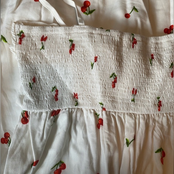 WILD HONEY CHERRY SUMMER DRESS - Picture 8 of 10